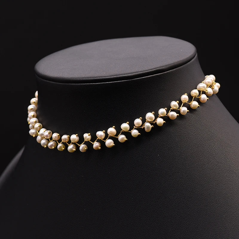 Lucia Gole - Freshwater Pearl Choker Necklace