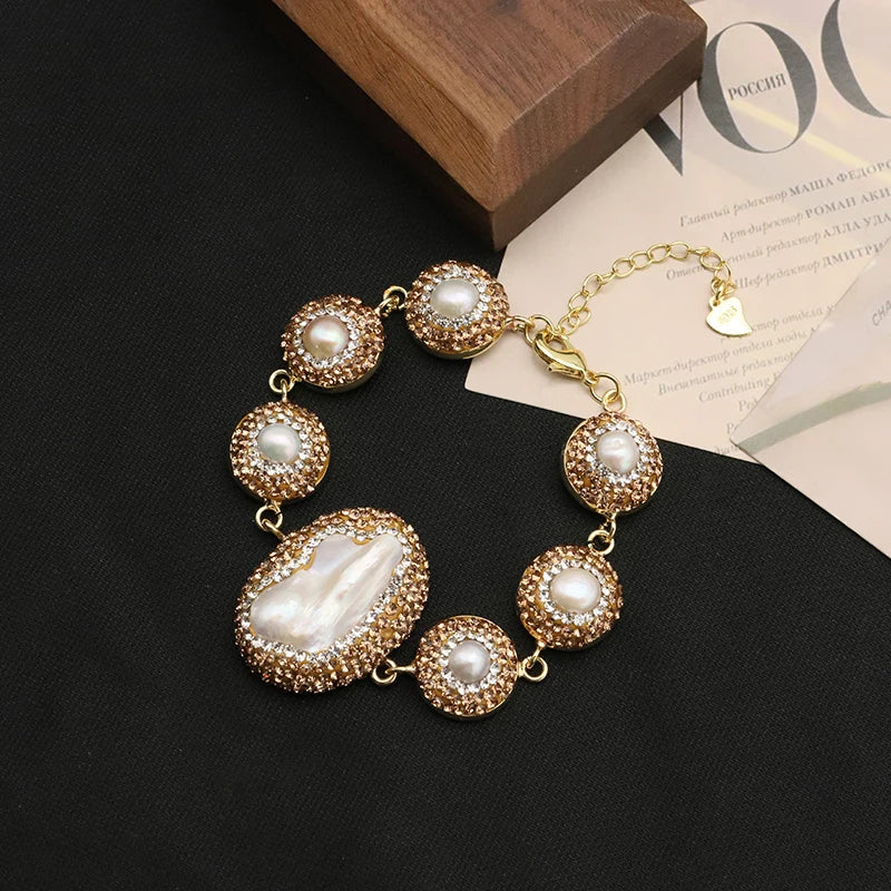 Lucia Gole – Freshwater Baroque Pearl Bracelets