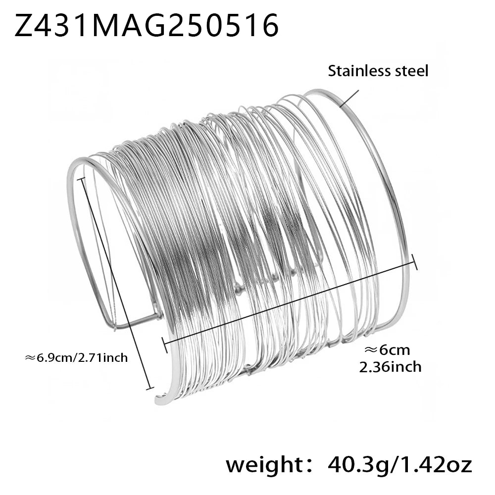 Lucia Gole - Wrapped Wire Bangle