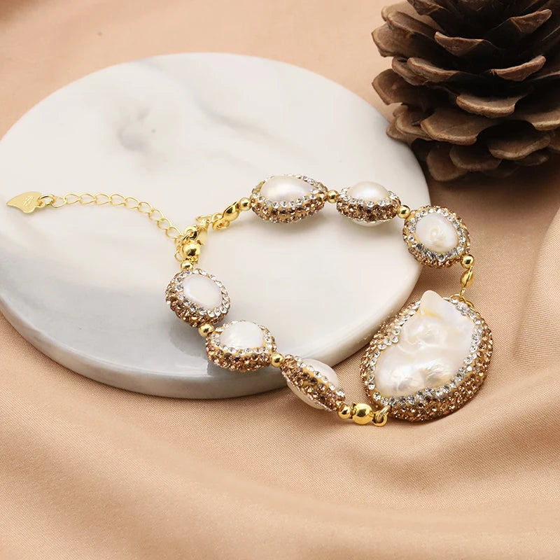 Lucia Gole – Freshwater Baroque Pearl Bracelets