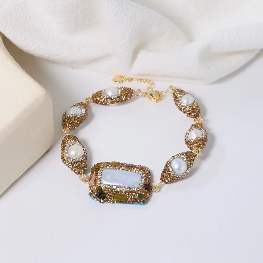 Lucia Gole – Freshwater Baroque Pearl Bracelets