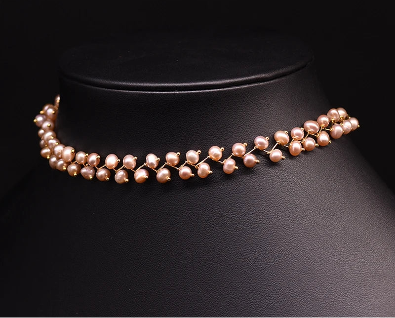 Lucia Gole - Freshwater Pearl Choker Necklace