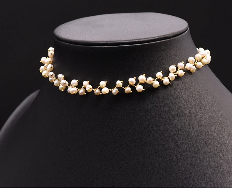 Lucia Gole - Freshwater Pearl Choker Necklace