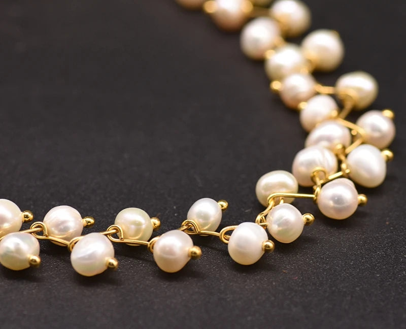 Lucia Gole - Freshwater Pearl Choker Necklace