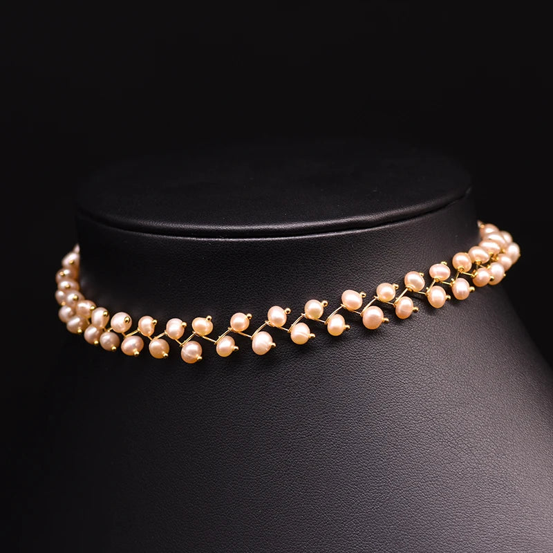 Lucia Gole - Freshwater Pearl Choker Necklace