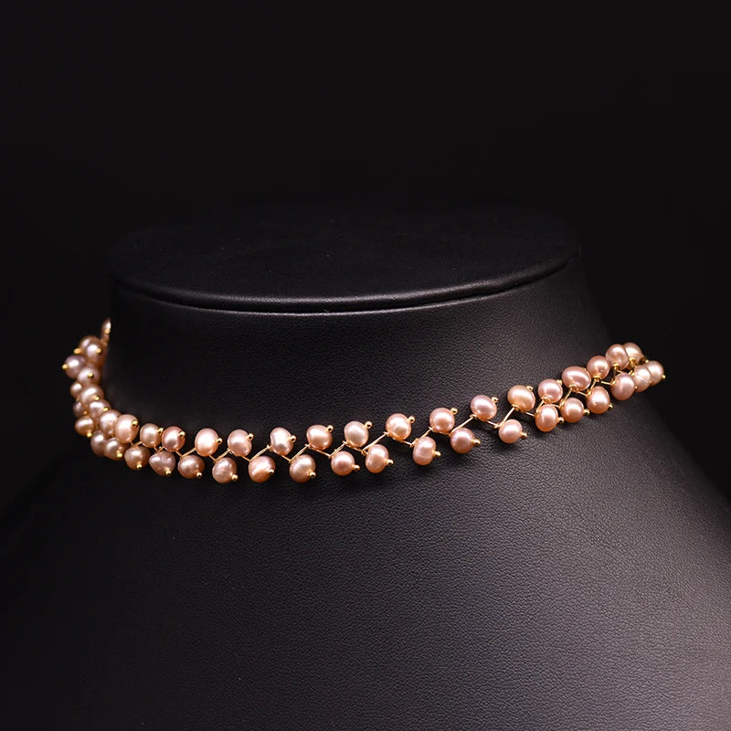 Lucia Gole - Freshwater Pearl Choker Necklace