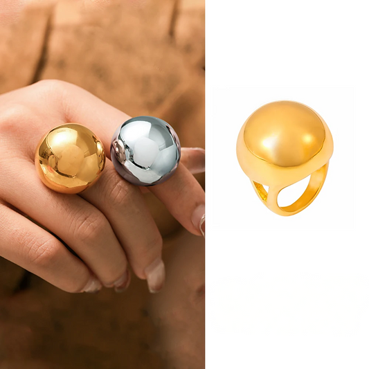 Lucia Gole - Striking Chunky Rings