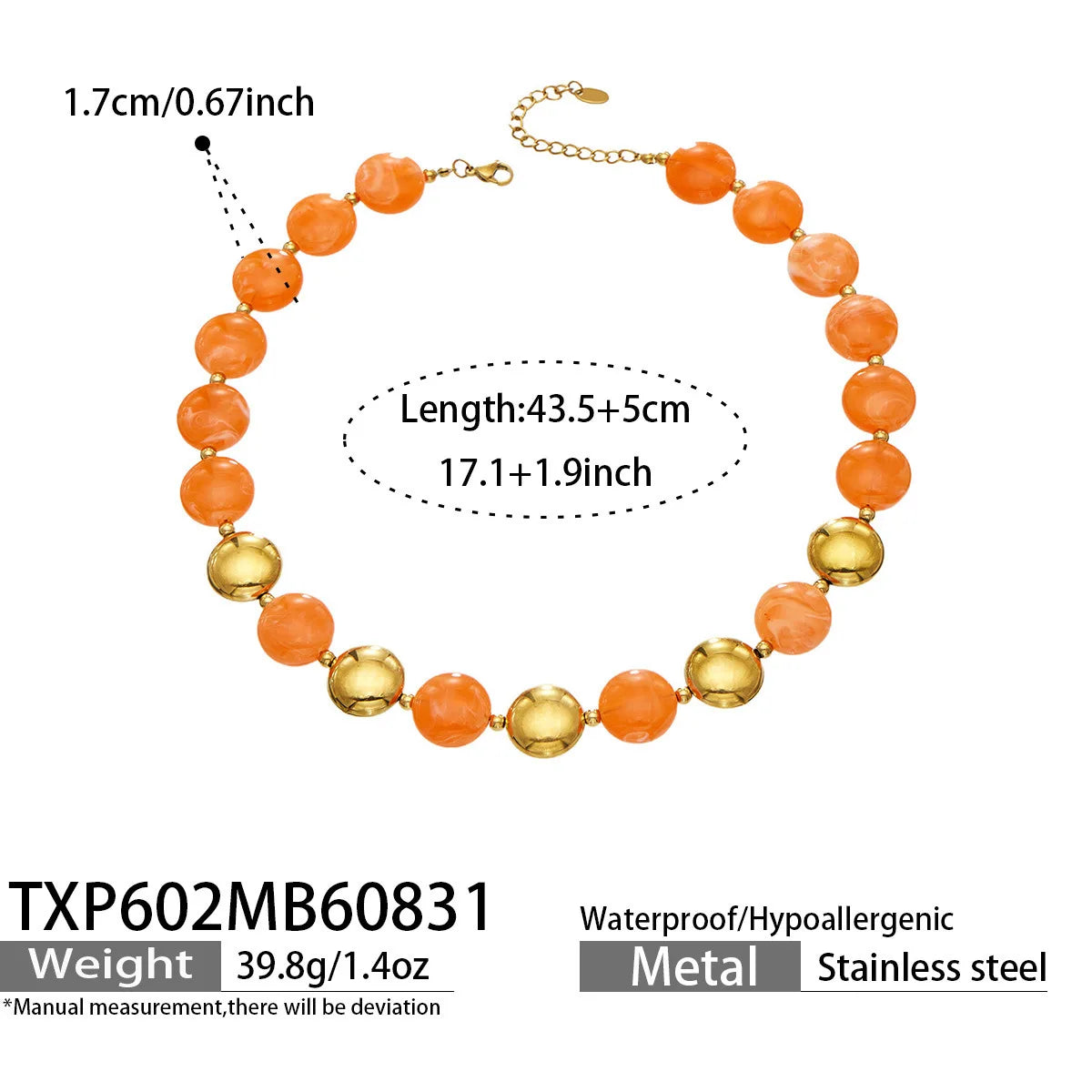 Lucia Gole - Colourful Beaded Necklace & Bracelet