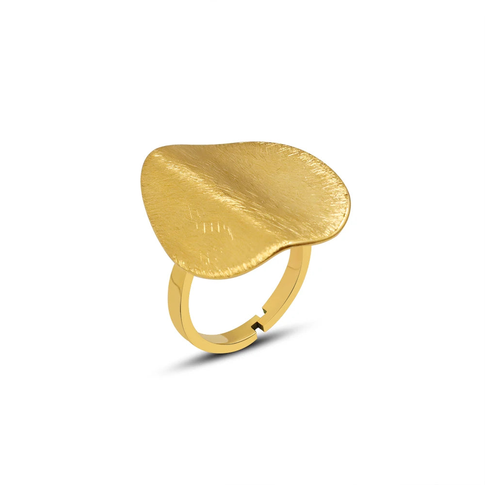 Lucia Gole Sculptural Gold & Silver Statement Ring
