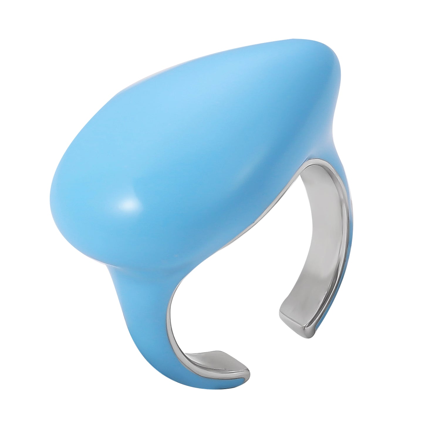 Lucia Gole - Color Drop Statement Rings