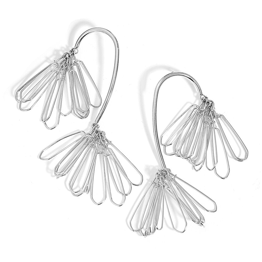 Lucia Gole Irregular Flowers Hanging Earrings - Lucia Gole