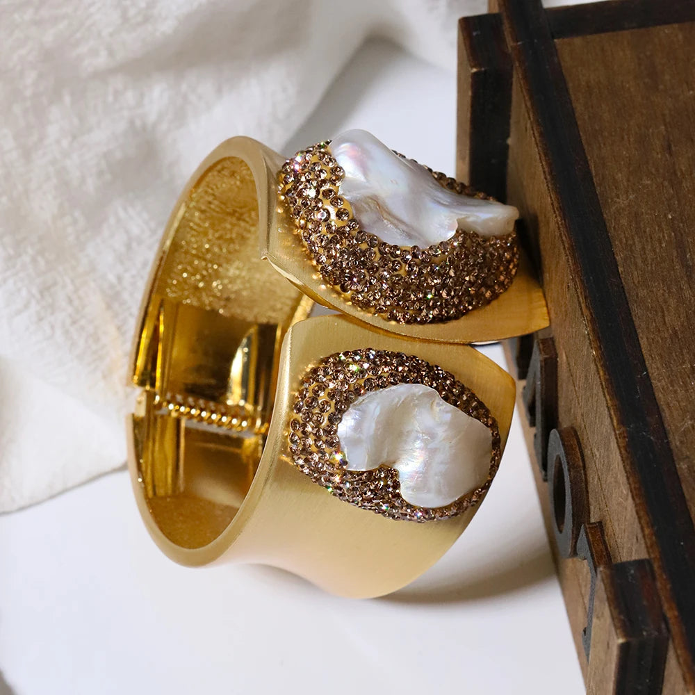 Lucia Gole - Freshwater Oval Pearl Bracelet