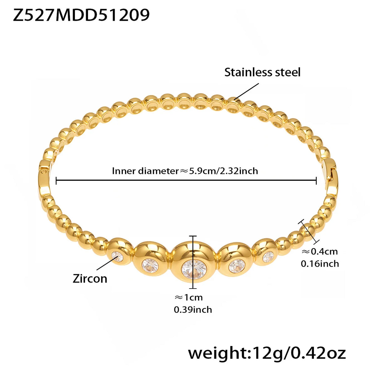 Lucia Gole- Buckle Bracelet