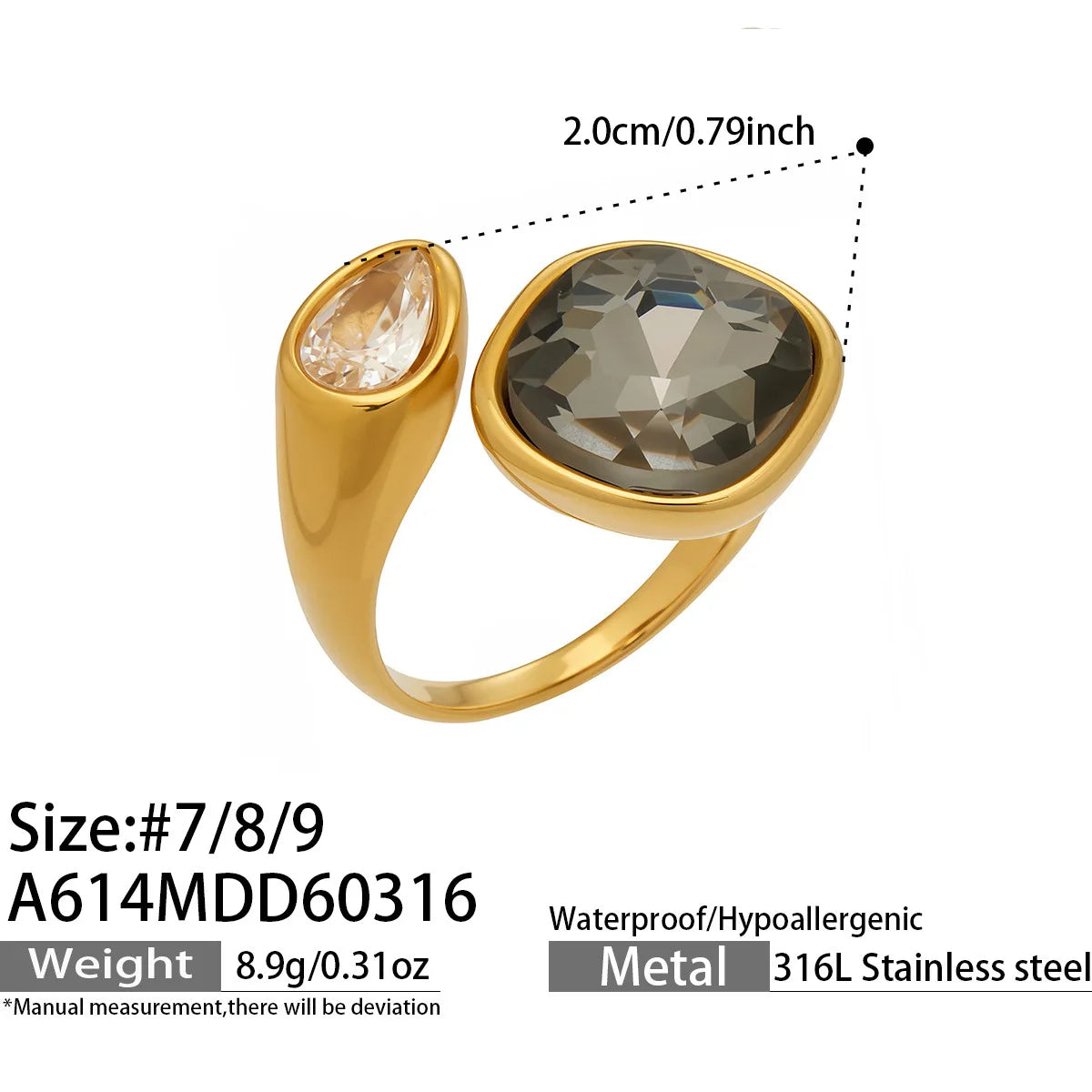 Lucia Gole - Statement Gemstone Rings