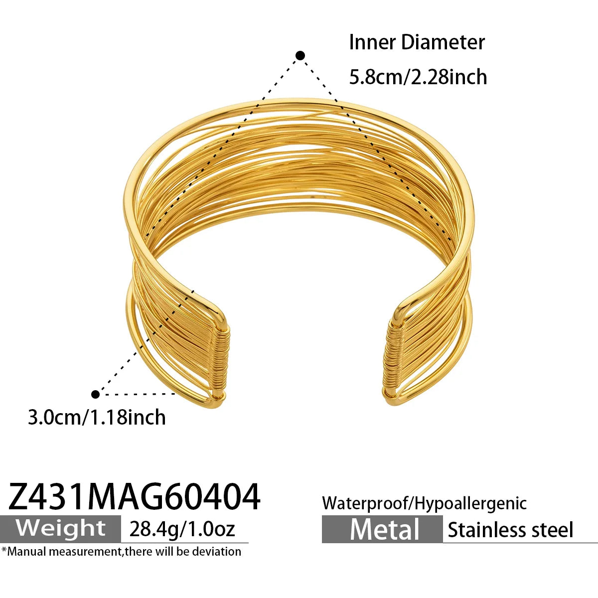 Lucia Gole - Wrapped Wire Bangle