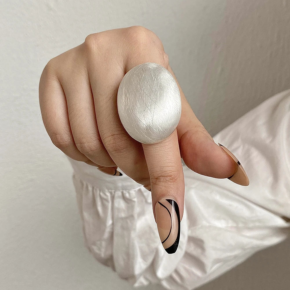 Lucia Gole: Irregular Chunky Geometric Ring - Lucia Gole