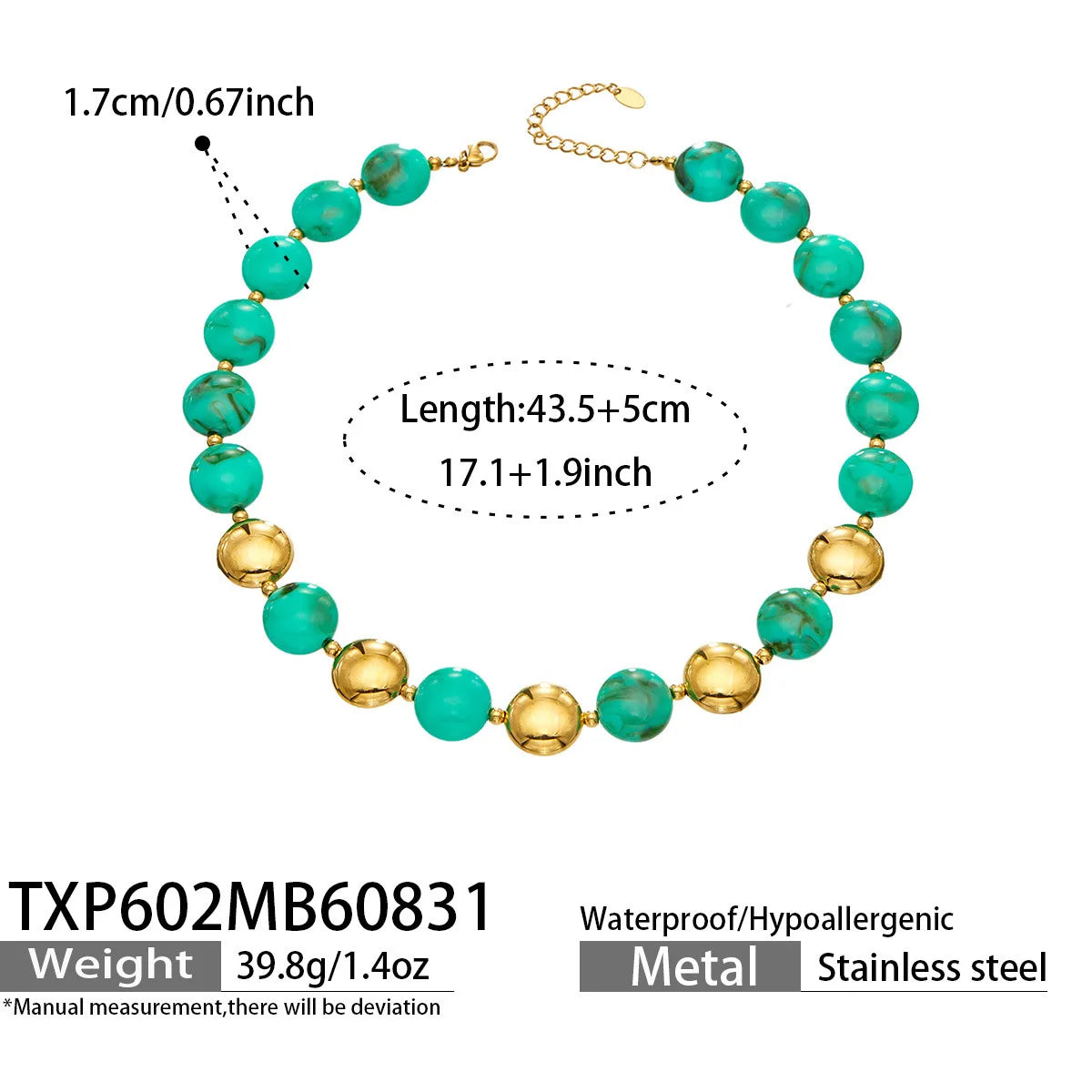 Lucia Gole - Colourful Beaded Necklace & Bracelet