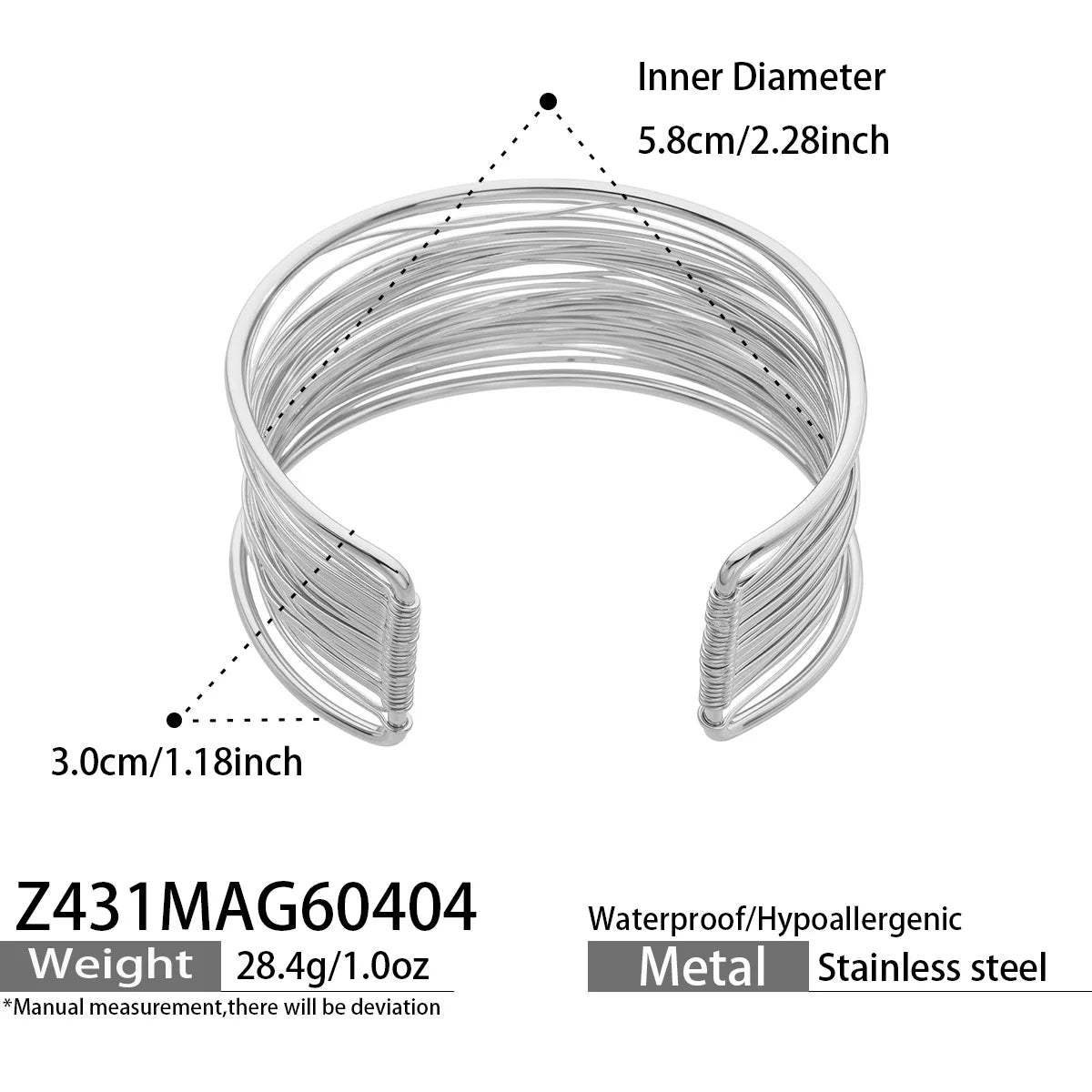 Lucia Gole - Wrapped Wire Bangle