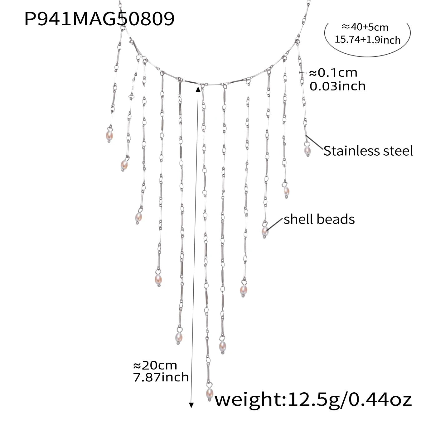 Lucia Gole - Sweet Fringe Necklace