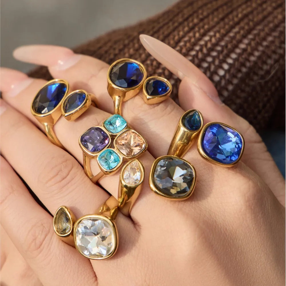 Lucia Gole - Statement Gemstone Rings