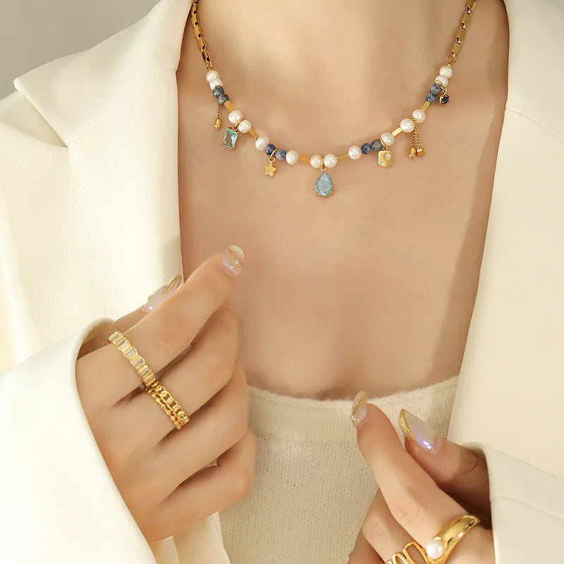 Lucia Gole - Stone Beads Necklace