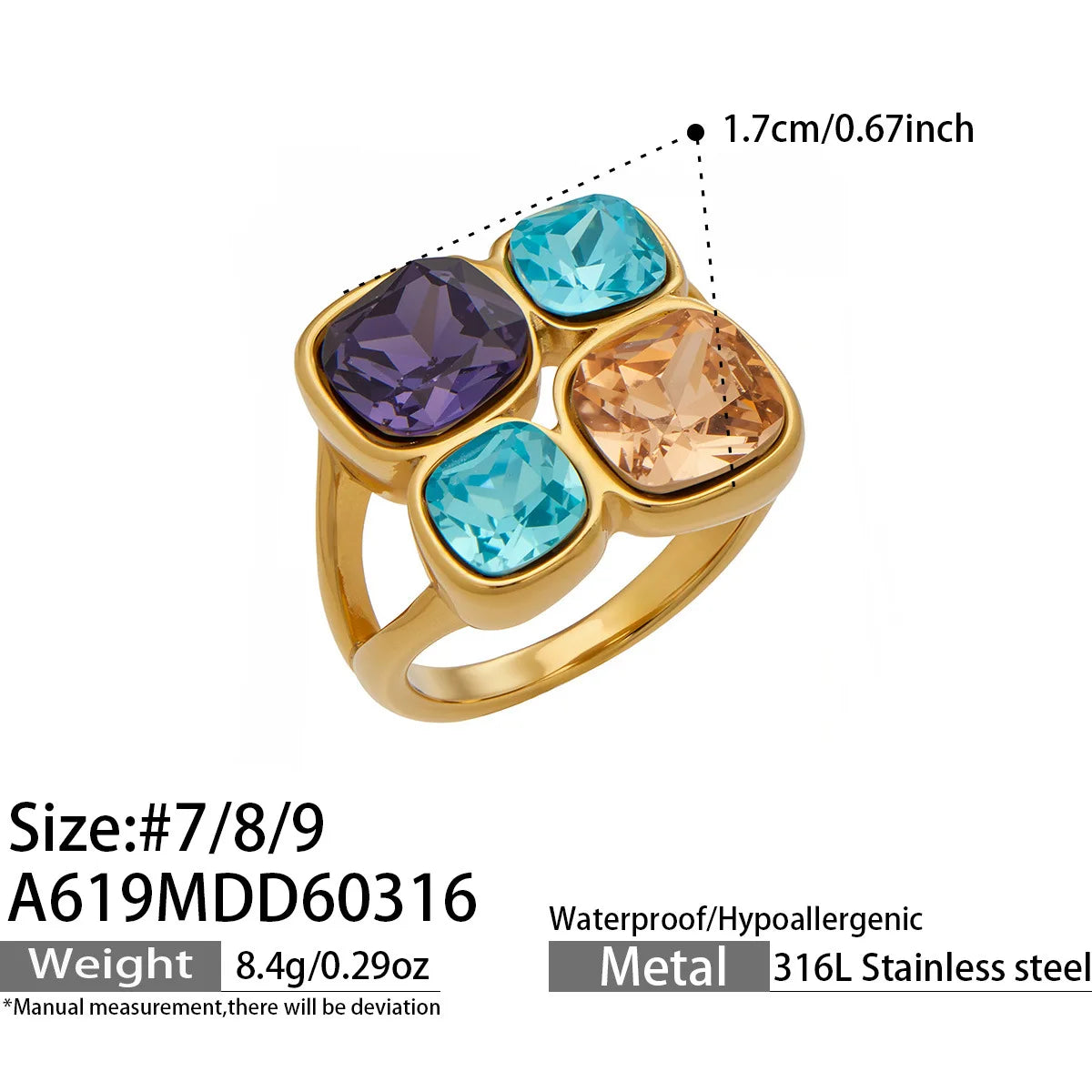 Lucia Gole - Statement Gemstone Rings