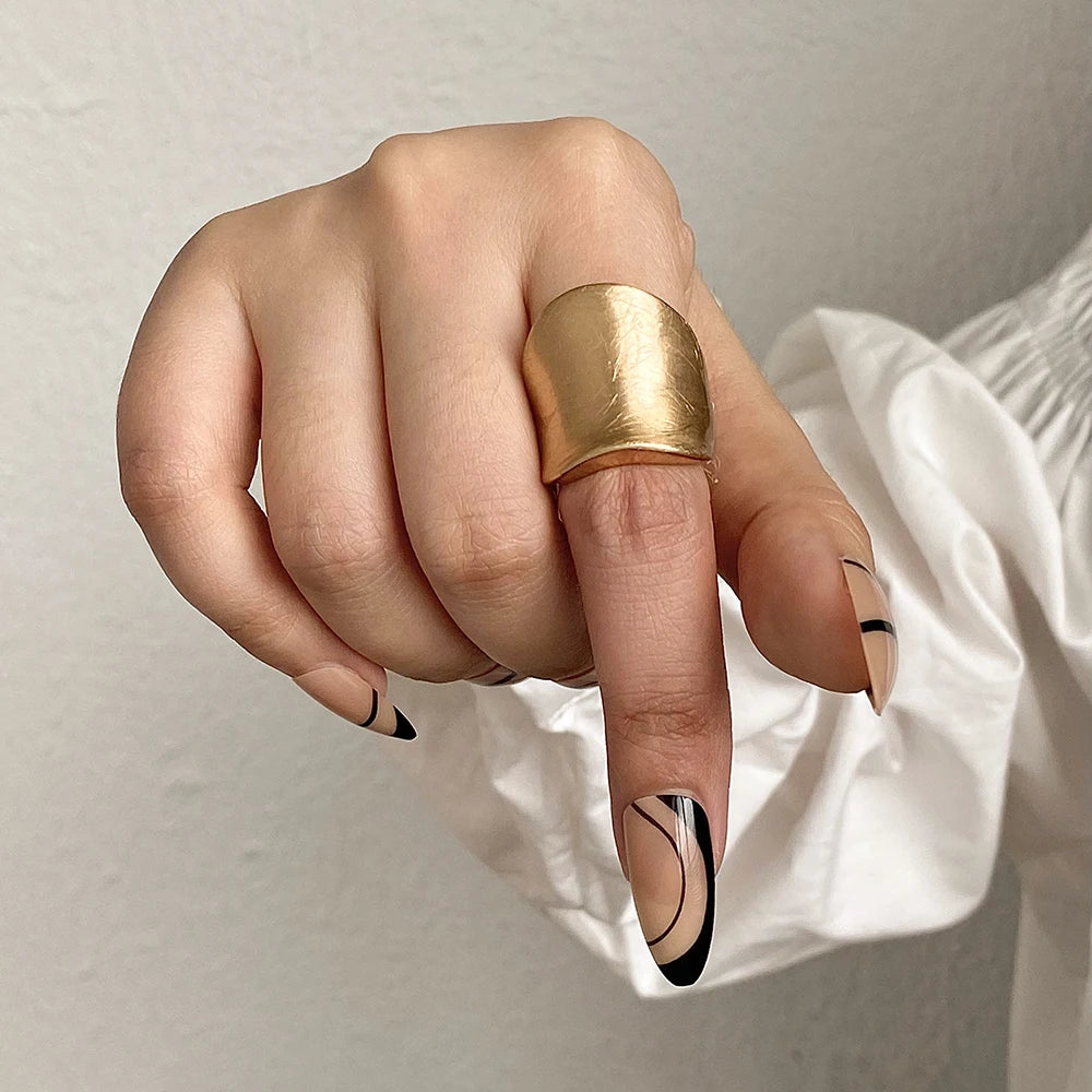 Lucia Gole: Irregular Chunky Geometric Ring - Lucia Gole