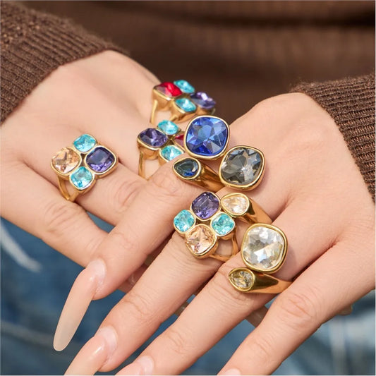 Lucia Gole - Statement Gemstone Rings
