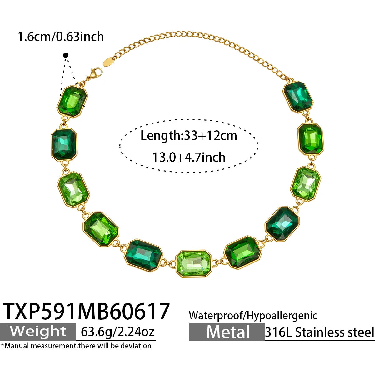 Lucia Gole Cut Crystal Necklace & Bracelet