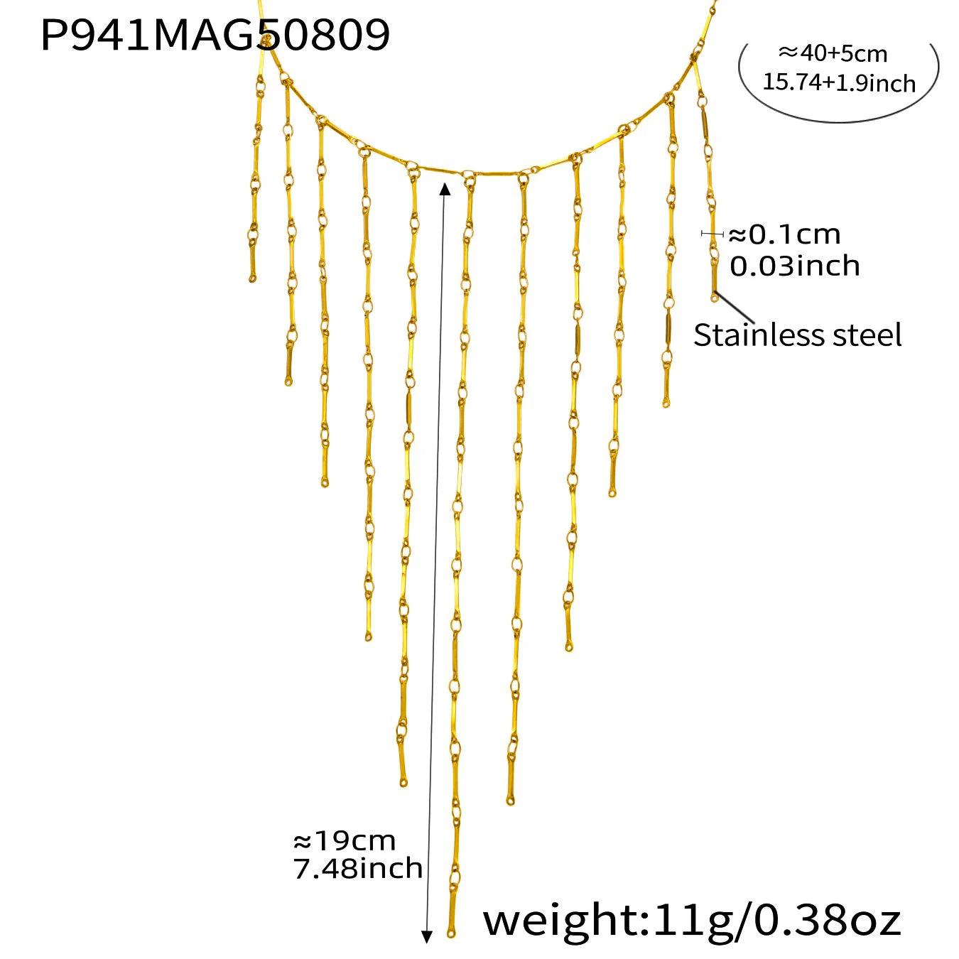 Lucia Gole - Sweet Fringe Necklace