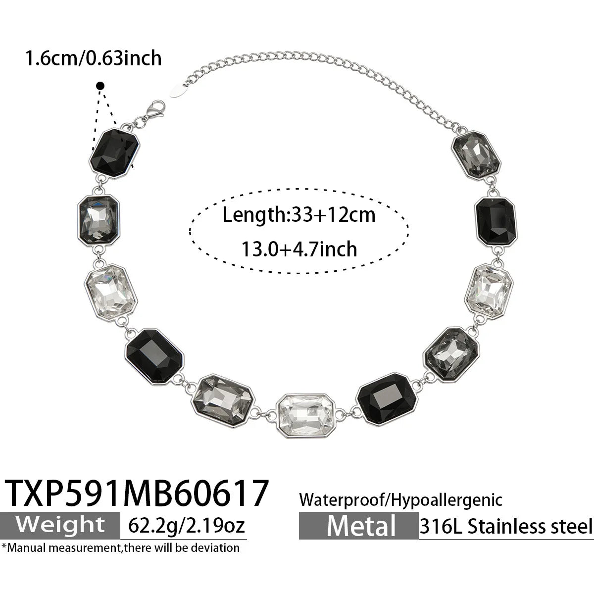 Lucia Gole Cut Crystal Necklace & Bracelet