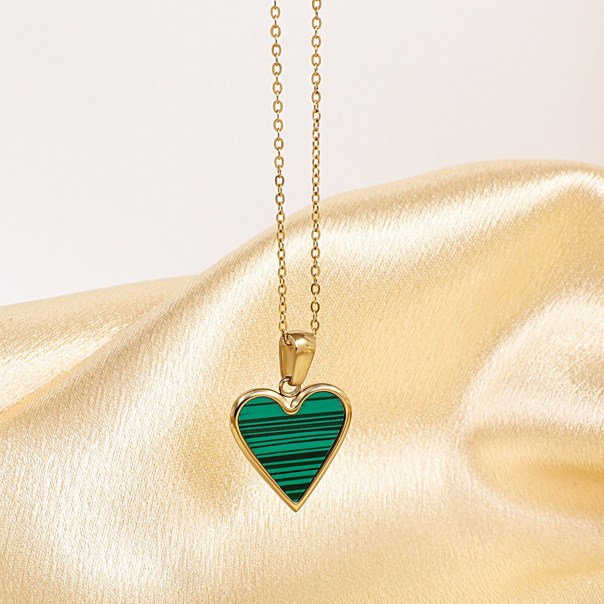 Lucia Gole Heart Shell Shape Necklace - Lucia Gole