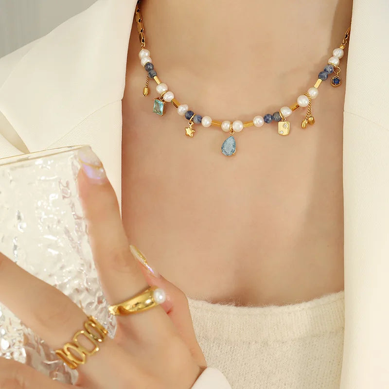 Lucia Gole - Stone Beads Necklace