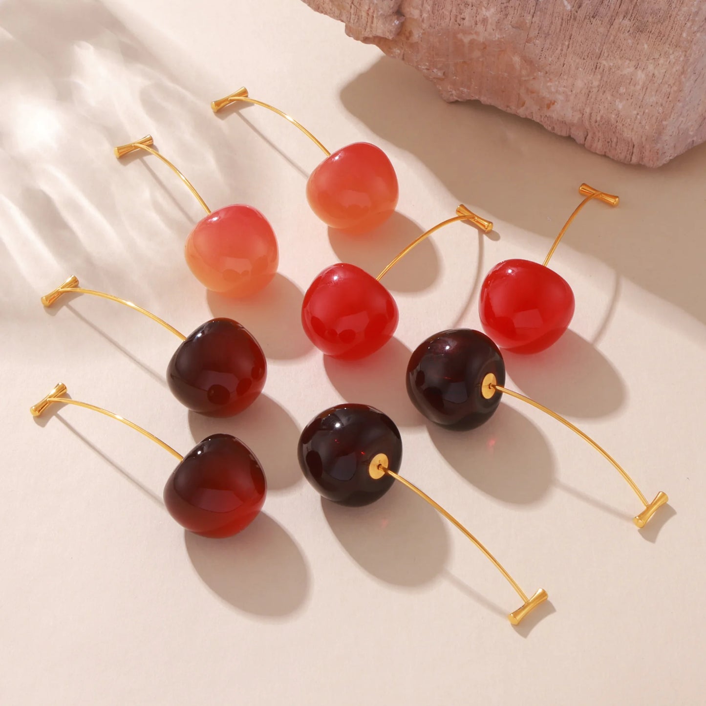 Lucia Gole Cherry Drop Earrings