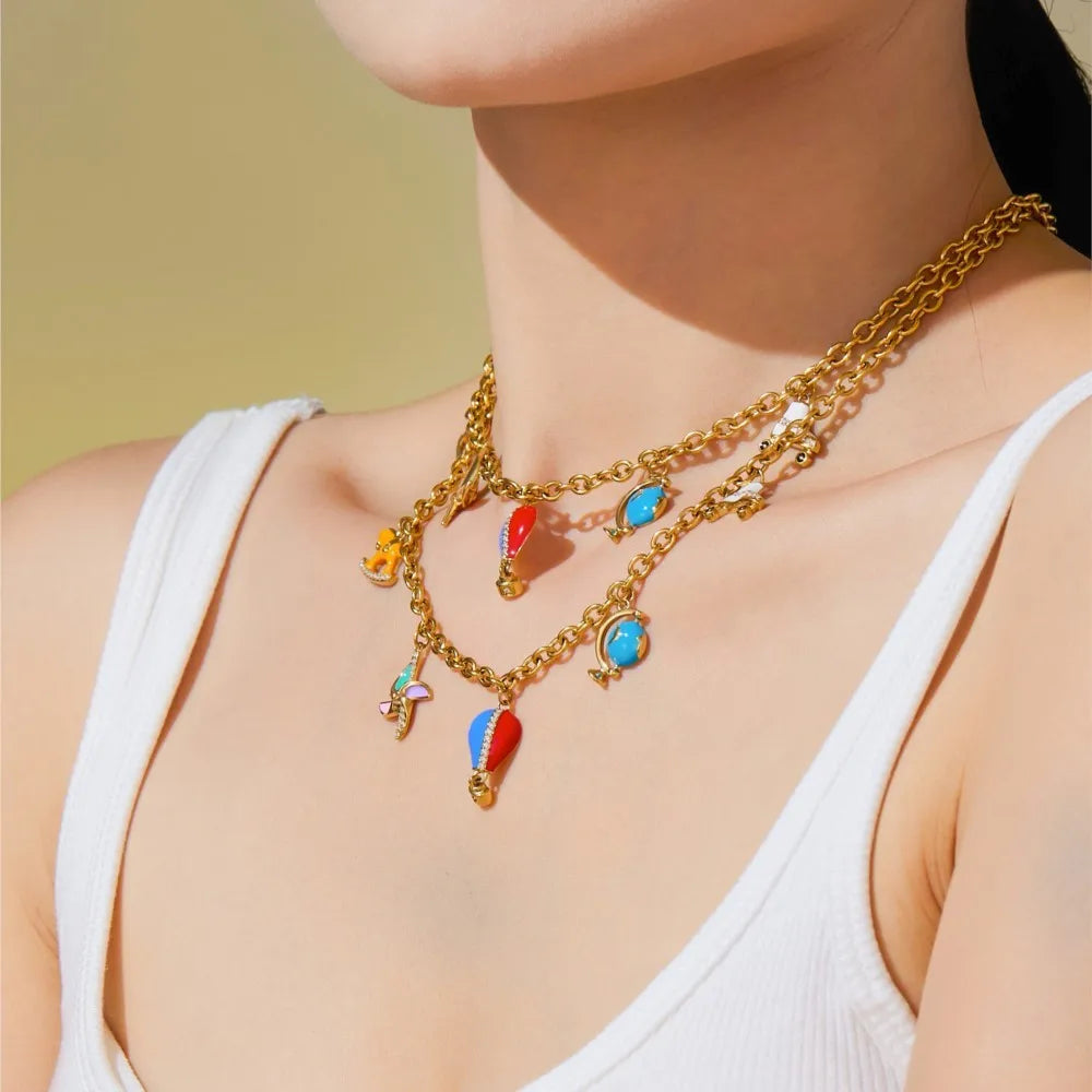 Lucia Gole - Charm Bracelet & Necklace Set