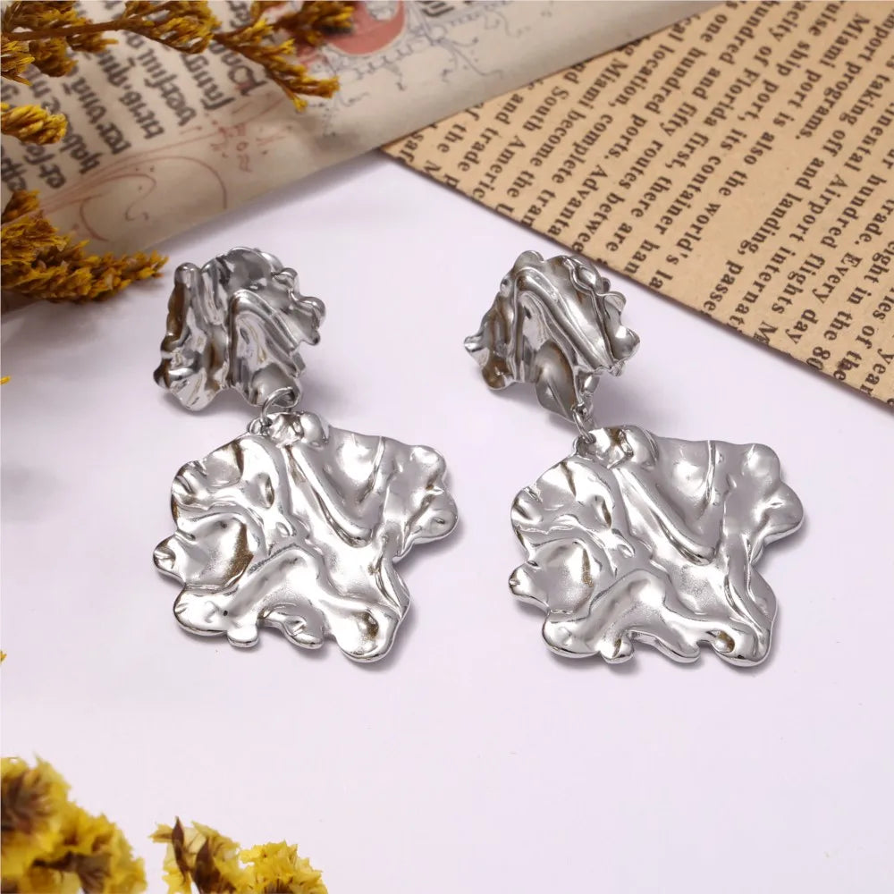 Lucia Gole - Sculptural Drop Earrings