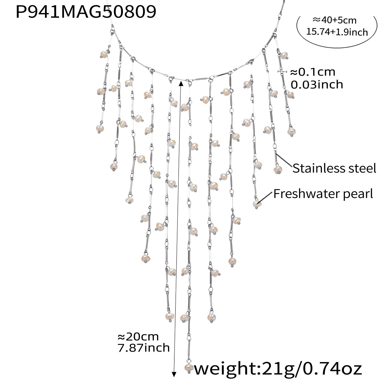 Lucia Gole - Sweet Fringe Necklace