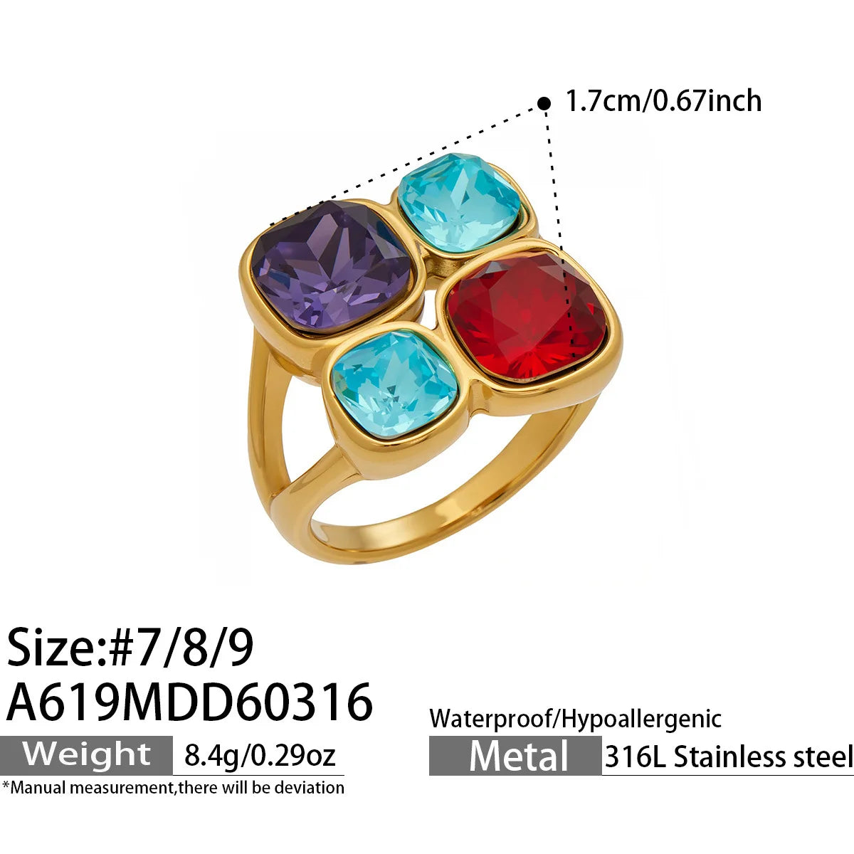 Lucia Gole - Statement Gemstone Rings