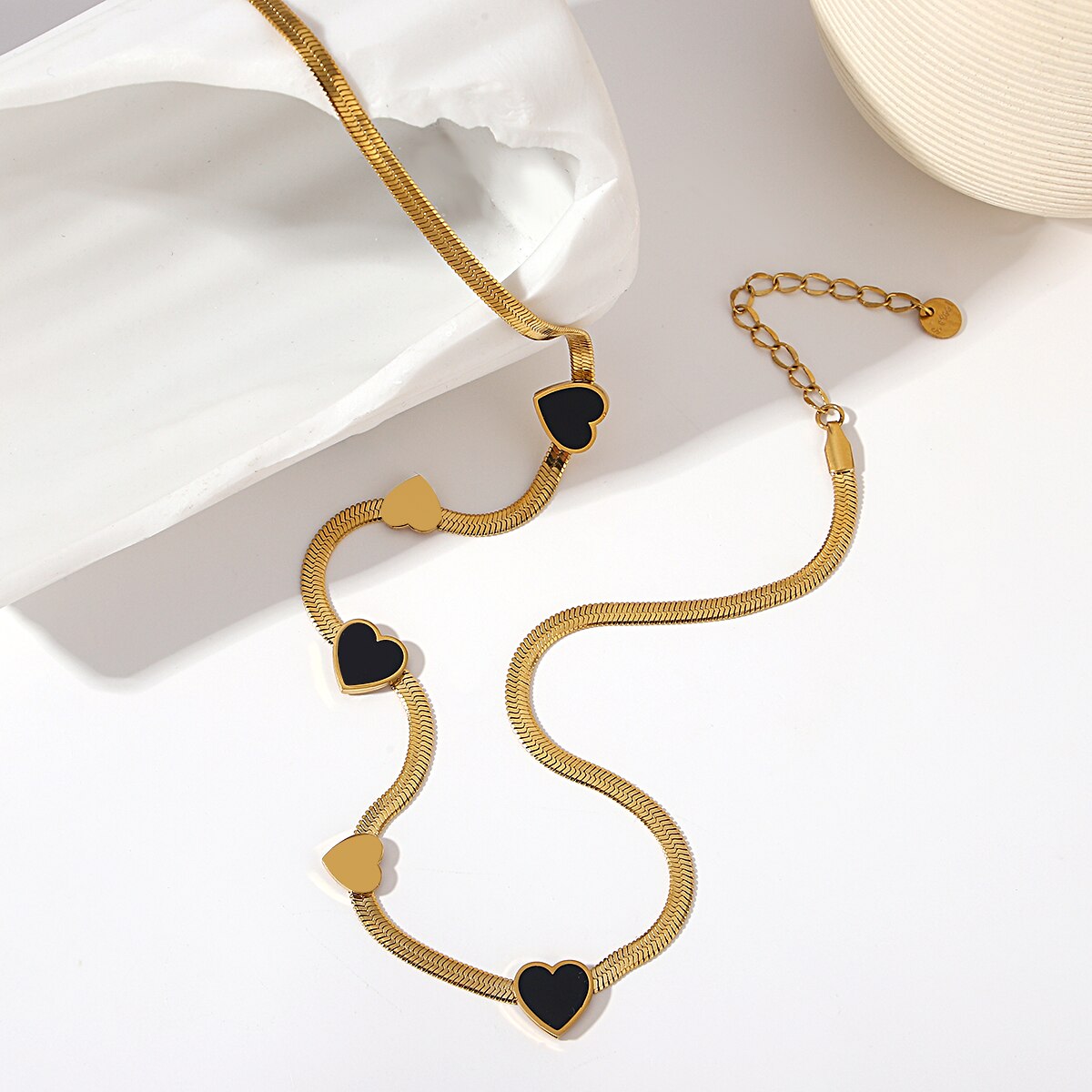 Lucia Gole Little Heart Shape Choker Necklaces - Lucia Gole