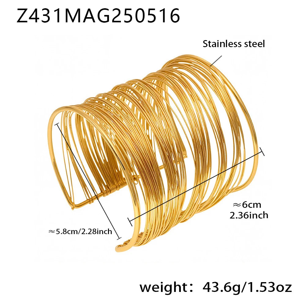 Lucia Gole - Wrapped Wire Bangle