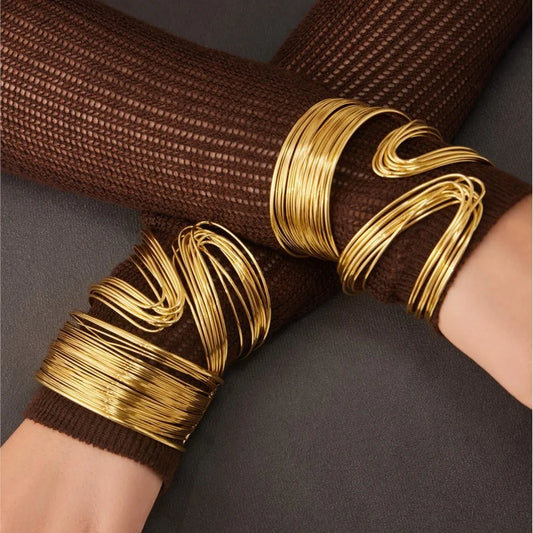 Lucia Gole - Wrapped Wire Bangle