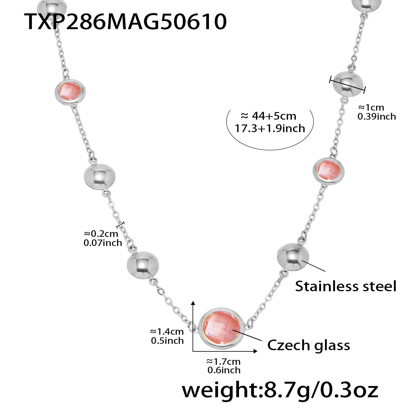 Lucia Gole-Crystal Necklace & Bracelet