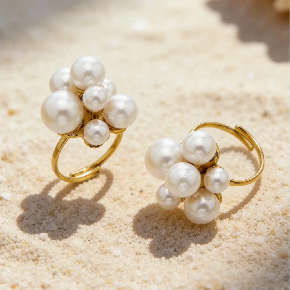 Lucia Gole - Pearl Bracelet & Ring