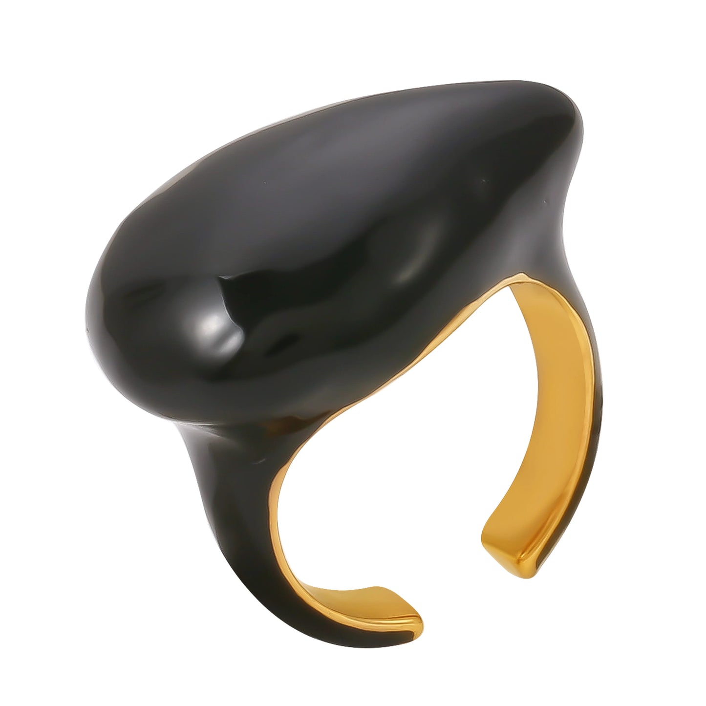 Lucia Gole - Color Drop Statement Rings