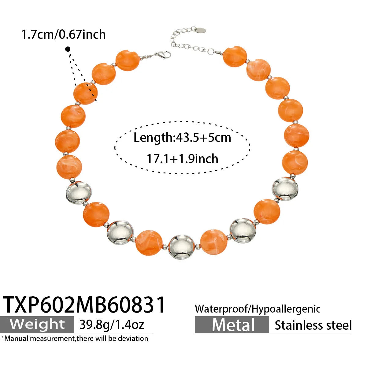 Lucia Gole - Colourful Beaded Necklace & Bracelet
