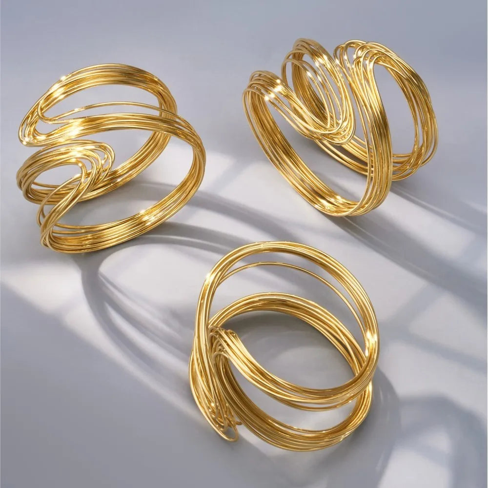 Lucia Gole - Wrapped Wire Bangle