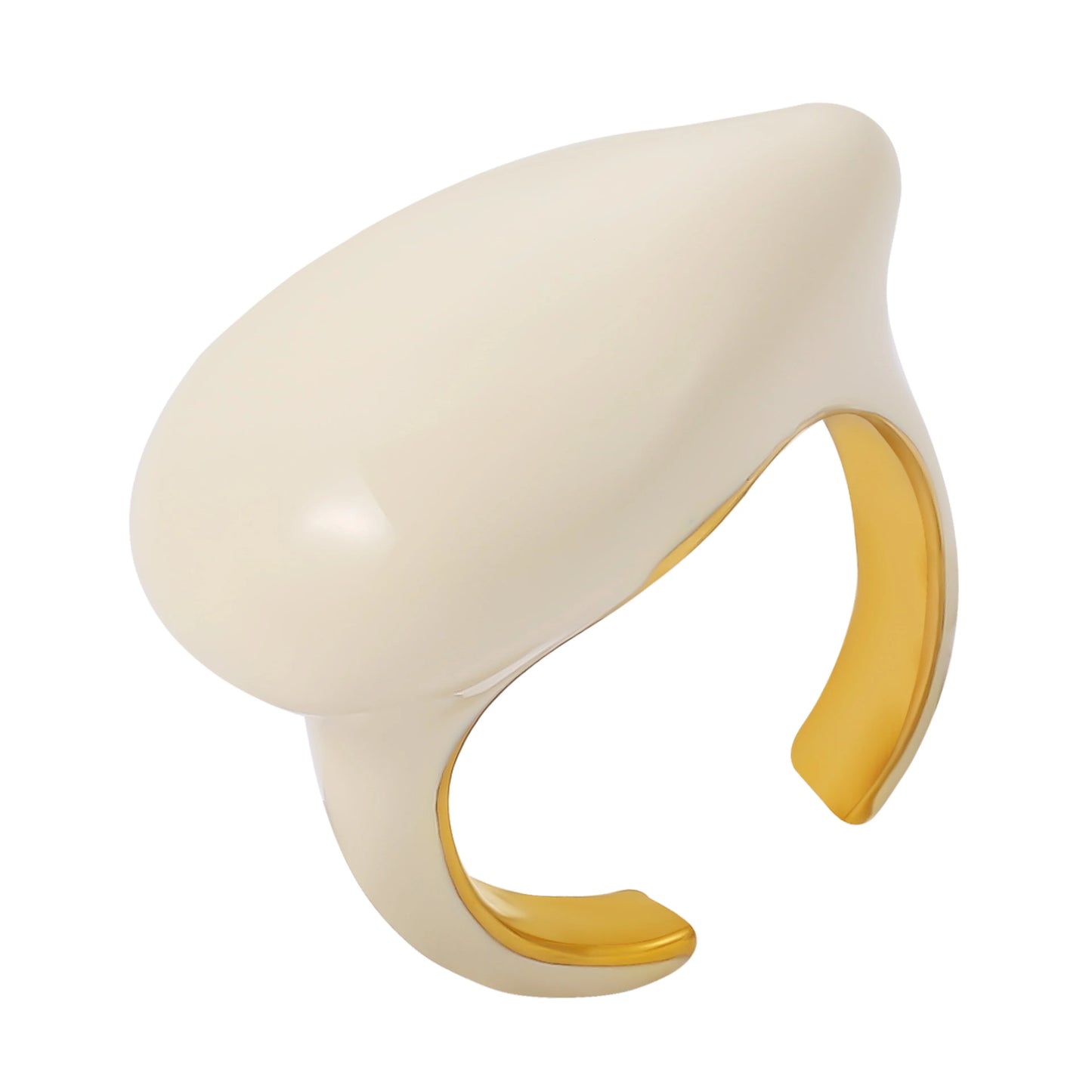 Lucia Gole - Color Drop Statement Rings