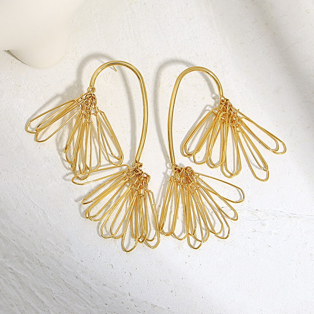 Lucia Gole Irregular Flowers Hanging Earrings - Lucia Gole