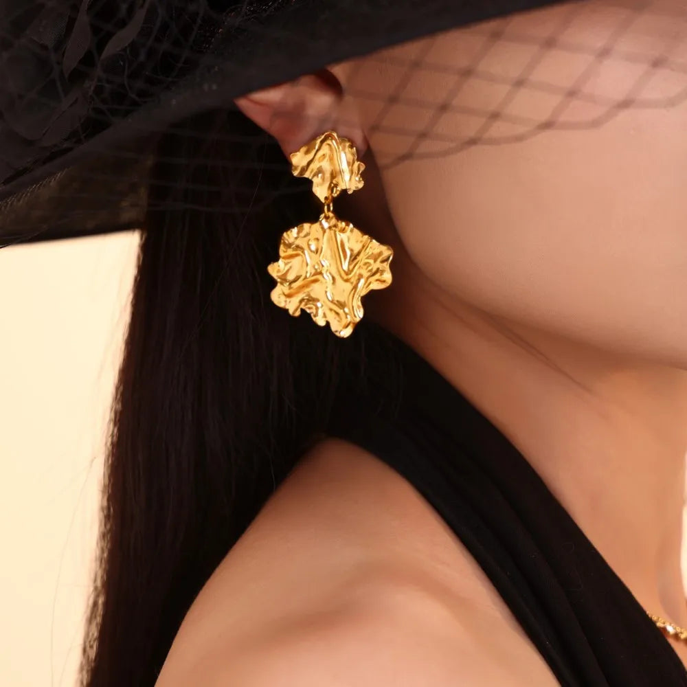 Lucia Gole - Sculptural Drop Earrings