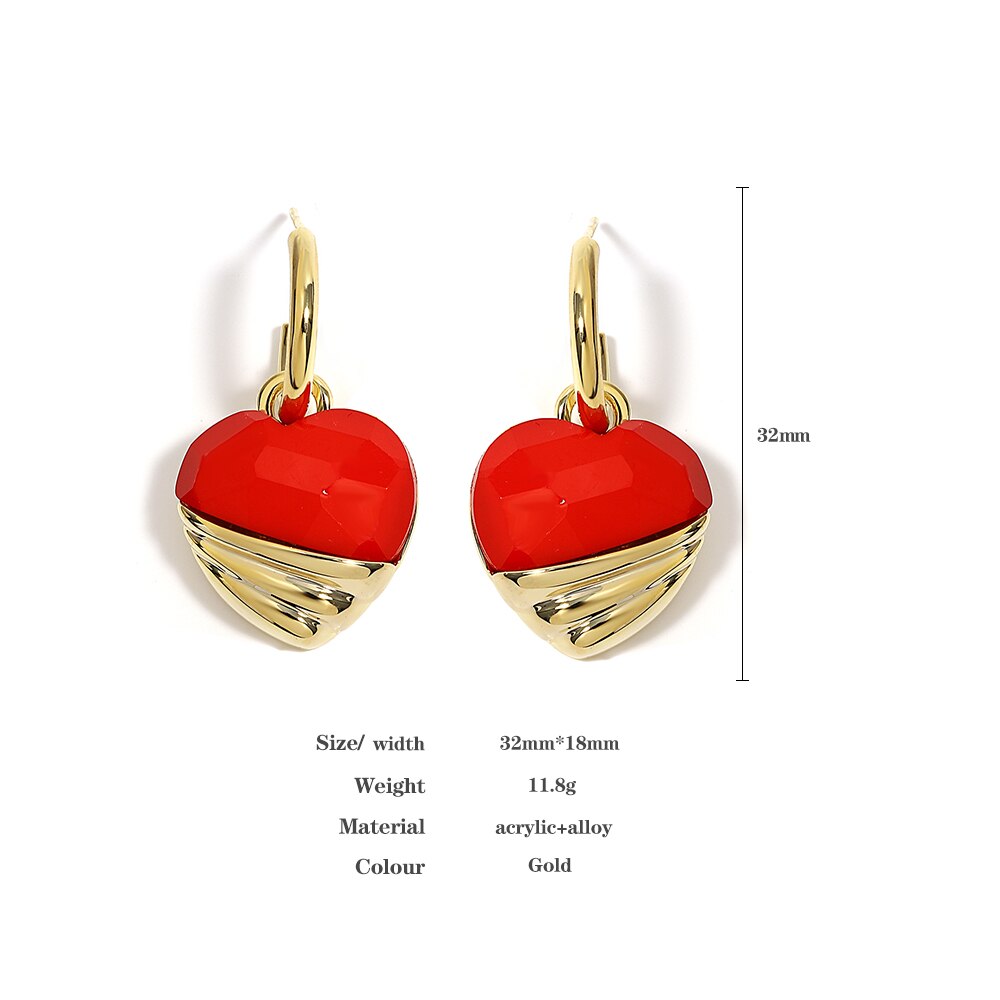 Lucia Gole Heart Love Earring - Lucia Gole